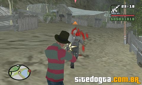 Mod do Freddy vs Jason para GTA San Andreas