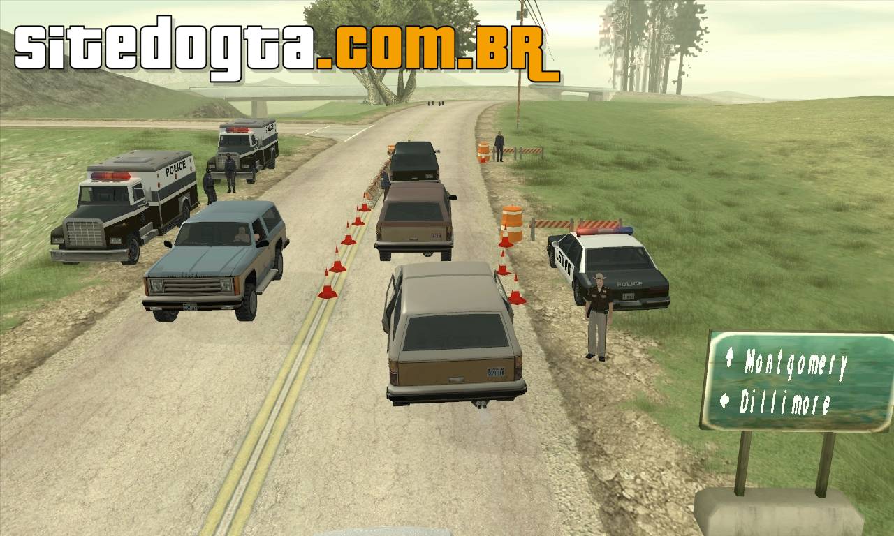 Blitz Policial no GTA San Andreas 