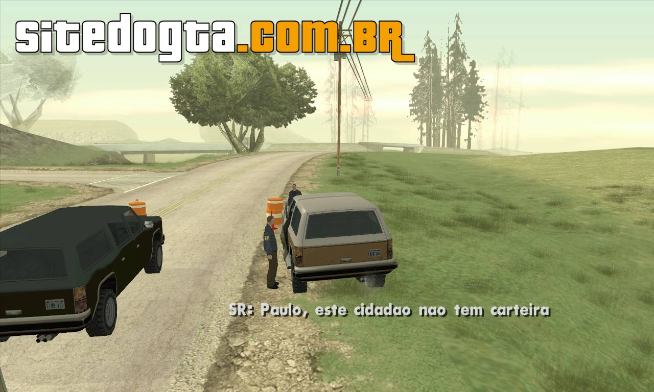 Blitz Policial no GTA San Andreas 