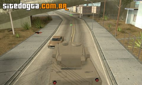 Mod da mira do Rhino para GTA San Andreas