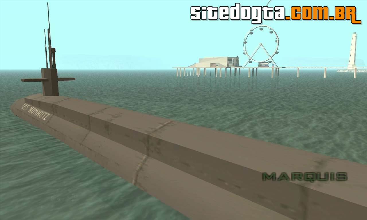 Submarino para GTA San Andreas