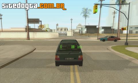 Mod do velocimetro digital para GTA San Andreas