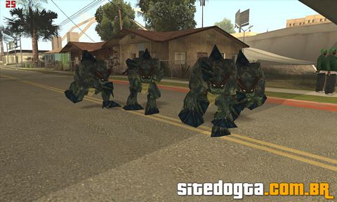 Mod dos Monstros em baixo da ponte para GTA San Andreas