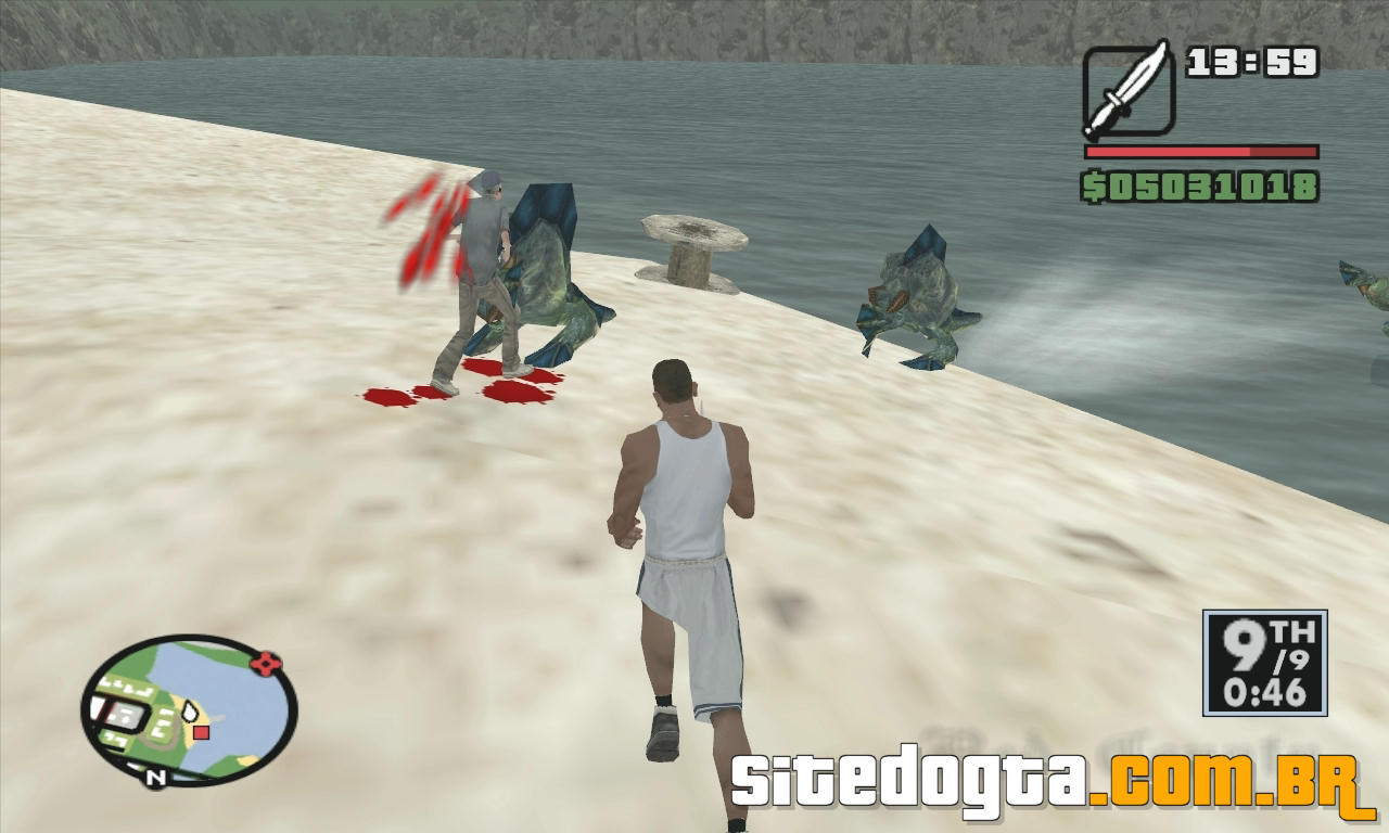 GTA SAN ANDREAS - #MISSÃO = MONSTRO 