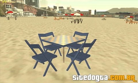 Mod de Praia mais realistica para GTA San Andreas