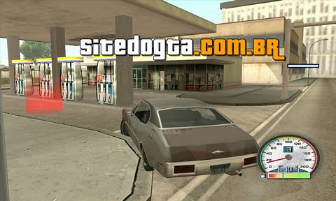 Mod do velocimetro com gasolina e marcha para GTA San Andreas