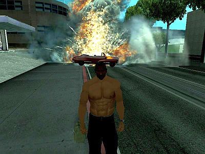 Mod de Exploses mais realistas para GTA San Andreas