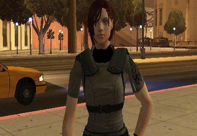 Mod da Jill Valentine do Resident Evil para GTA San Andreas