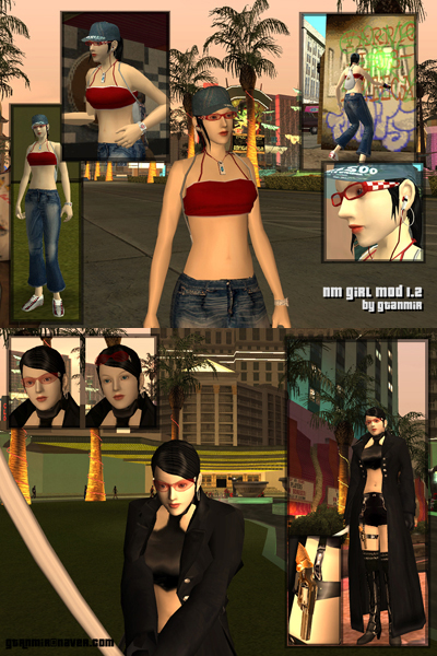 Mod da NM Girl para GTA San Andreas