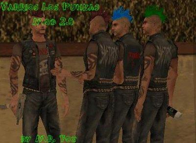 Mod da Gangue de Punks para GTA San Andreas