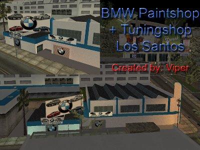 Mod da Garagem da BMW para GTA San Andreas