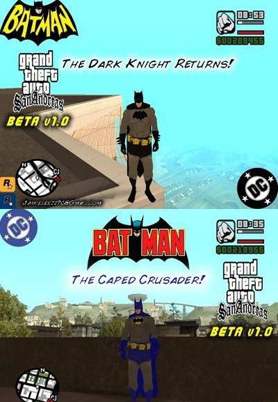 Mod do Batman para GTA San Andreas