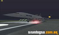 Aerospitale Concorde para GTA San Andreas