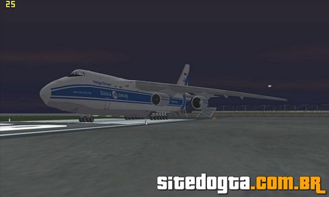 Antonov An-124 Condor para GTA San Andreas