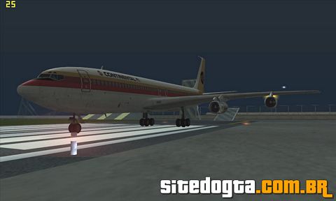 Boeing 707-300 para GTA San Andreas