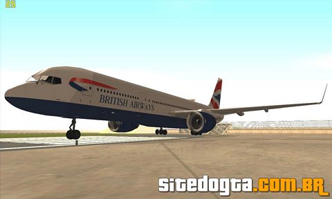 Boeing 757-200 para GTA San Andreas