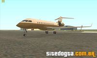 Bombardier Global para GTA San Andreas