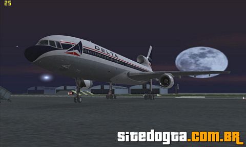 Lockheed L1011 Tristar para GTA San Andreas