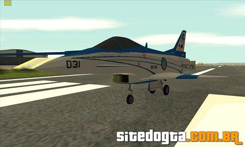 Rockwell MBB X-31 para GTA San Andreas