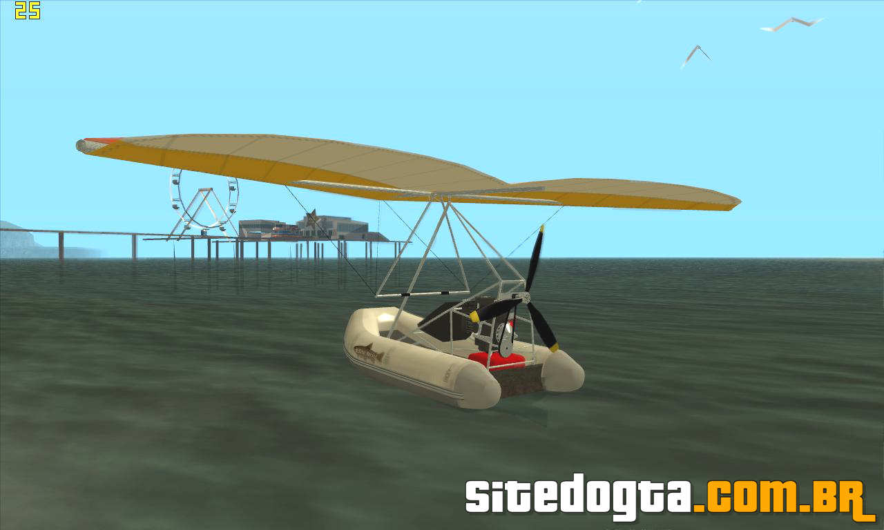 Barco voador para GTA San Andreas 