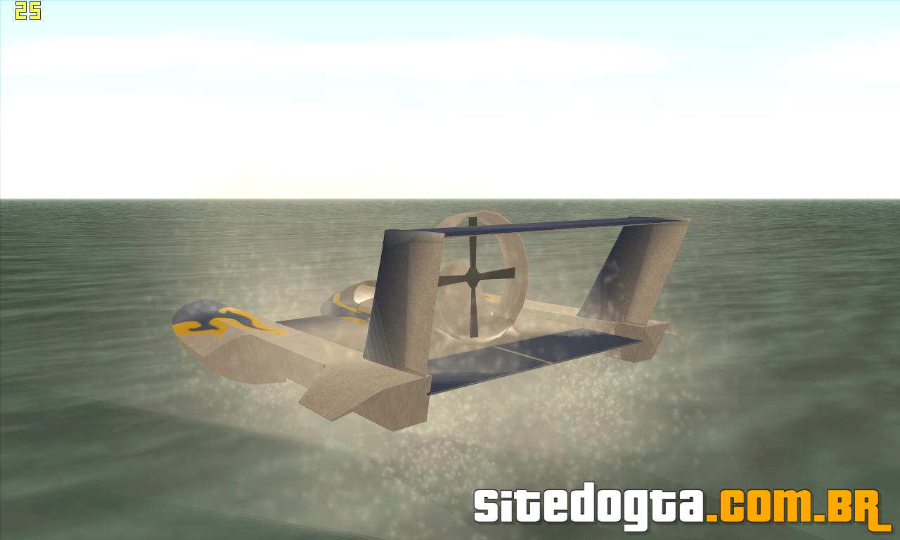 Barco Hydrofoam para GTA San Andreas