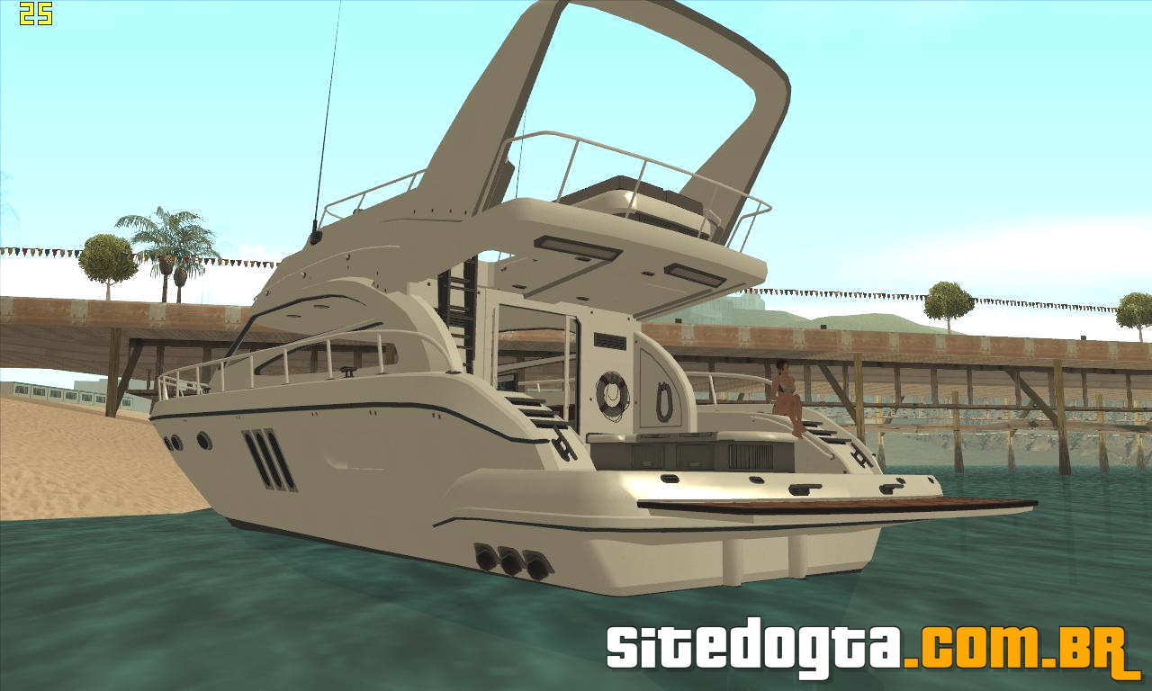 Reboque de barcos para GTA San Andreas