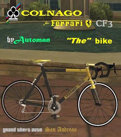 Ferrari Colnago CF3 para GTA San Andreas