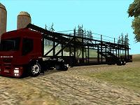 Iveco Stralis cegonha para GTA San Andreas