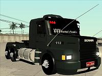 Caminhão Scania 113H Top Line e carreta Noma para GTA San Andreas