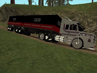 Caminhão Scania 113H Top Line e carreta Noma para GTA San Andreas