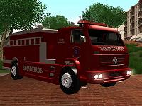 Volkswagen 13-170 dos Bombeiros para GTA San Andreas