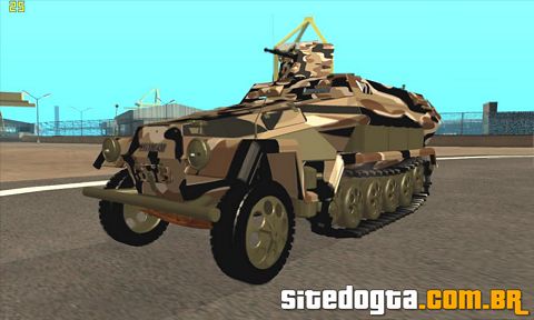 Hanomag SDKFZ 251 para GTA San Andreas