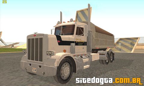 Peterbilt 359 Dumper para GTA San Andreas