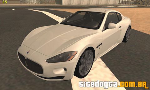 Maserati Gran Turismo S 2011 para GTA San Andreas