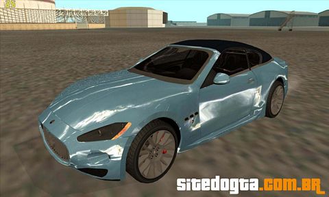 Maserati Gran Turismo S Cabrio 2011 para GTA San Andreas