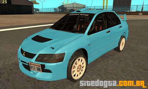 Mitsubishi Lancer Evolution IX Rally Edition para GTA San Andreas