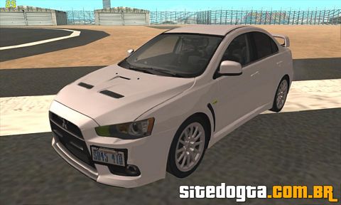 Mitsubishi Lancer Evolution X 2008 para GTA San Andreas