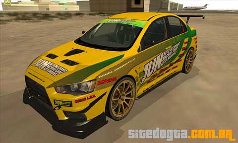 Mitsubishi Lancer Evolution X Gymkhana para GTA San Andreas