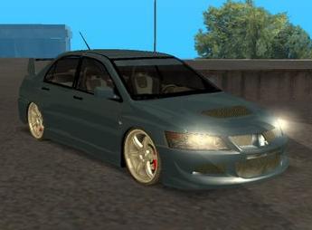 Mitsubishi Lancer Evo VIII para GTA San Andreas