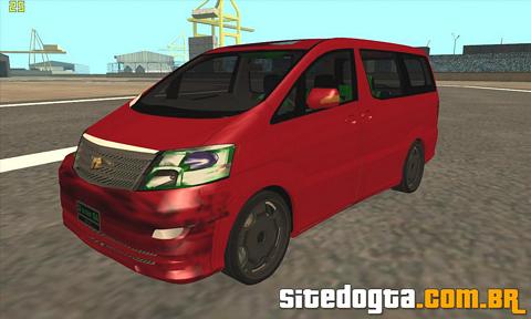 Toyota Alphard 2007 para GTA San Andreas