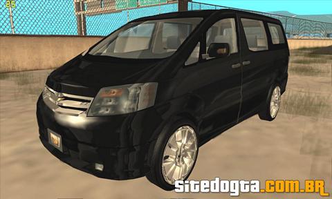 Toyota Alphard Hybrid para GTA San Andreas