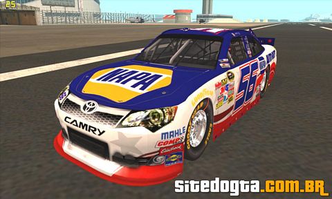 Toyota Camry 56 NAPA Unites NASCAR para GTA San Andreas