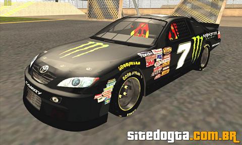 Toyota Camry Nascar Monster Energy Nr.7 para GTA San Andreas