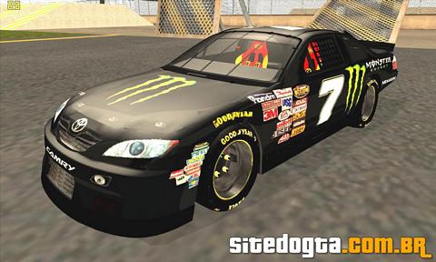 Toyota Camry Nascar Monster Energy Nr.7 para GTA San Andreas