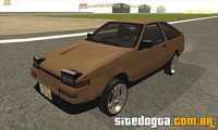 Toyota Corolla AE86 GTA San Andreas