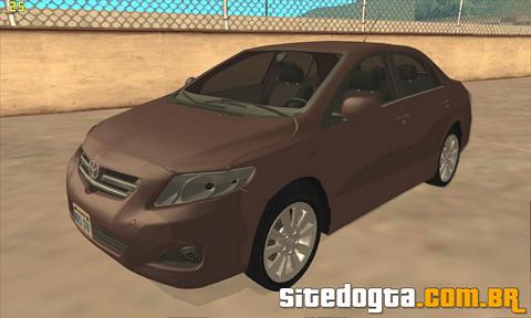 Toyota Corolla Full Option 2008 para GTA San Andreas