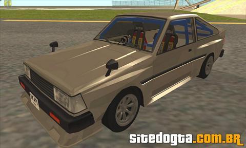 Toyota Corolla TE71 Coupe Tuned para GTA San Andreas