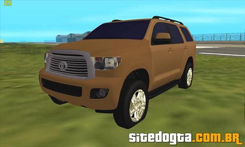 Toyota Sequoia 2011 para GTA San Andreas