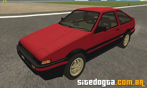 Toyota Sprinter Trueno AE86 GT Apex para GTA San Andreas