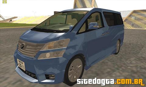 Toyota Vellfire 3.5Z Bench Seat GGH20 Zenki para GTA San Andreas